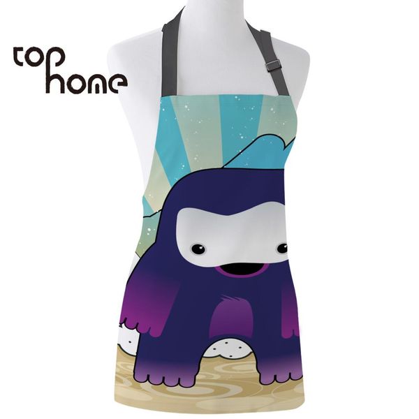 ome kitchen apron monster cartoon printed adjustable sleeveless canvas aprons for men women kids home cleaning tools
ome kitchen apron monster cartoon printed adjustable sleeveless canvas aprons for men women kids home cleaning tools