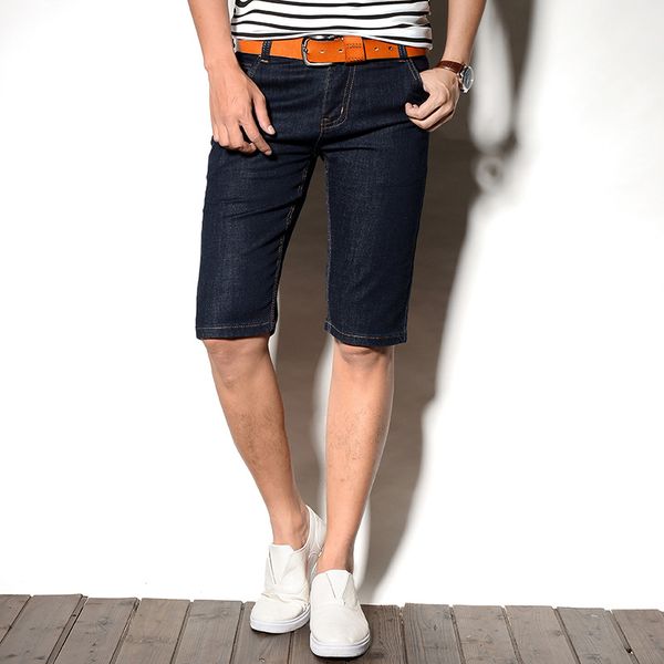 summer short jeans men's loose-fit casual men knee-length denim shorts elasticity brand young and middle-aged men's shorts strai, Blue
summer short jeans men's loose-fit casual men knee-length denim shorts elasticity brand young and middle-aged men's shorts strai, Blue