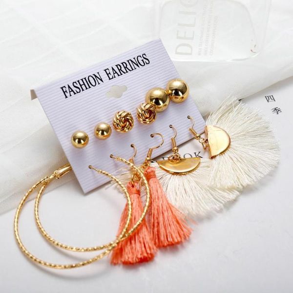 hoop & huggie one set classic ball long tassel acrylic earrings for women bohemian big dangle drop earring female fashion jewelry, Golden;silver
hoop & huggie one set classic ball long tassel acrylic earrings for women bohemian big dangle drop earring female fashion jewelry, Golden;silver