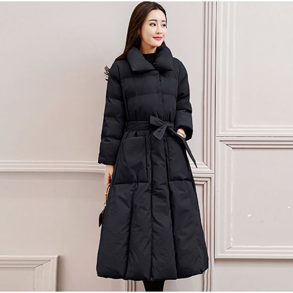 winter women turn down collar casual jacket coat pocket solid long coat sashes women long sleeve parka windbreaker, Black
winter women turn down collar casual jacket coat pocket solid long coat sashes women long sleeve parka windbreaker, Black