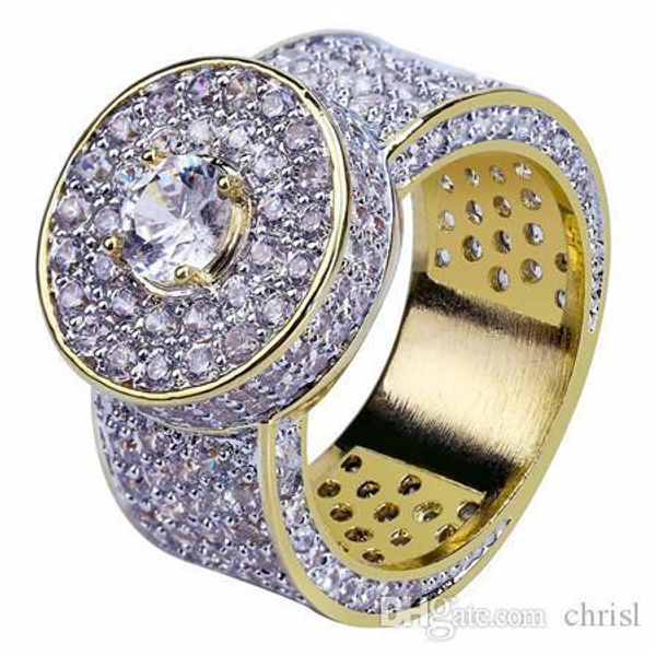 18k cluster gold planted cut cz crystal hip hop iced out rings for men women bling ring 11mm wide, Silver
18k cluster gold planted cut cz crystal hip hop iced out rings for men women bling ring 11mm wide, Silver