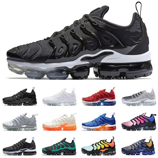 2019 new mens shoe sneakers tn plus breathable triple white black cusion desinger shoes casual running shoes new arrival color 40-45
2019 new mens shoe sneakers tn plus breathable triple white black cusion desinger shoes casual running shoes new arrival color 40-45