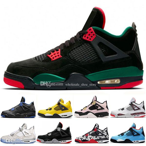 with box new bred 4 4s what the cactus jack laser wings mens basketball shoes black pale citron men sports designer sneakers
with box new bred 4 4s what the cactus jack laser wings mens basketball shoes black pale citron men sports designer sneakers