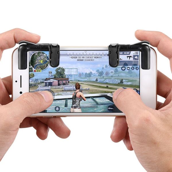 2pcs mobile phone game joysticks gamepad triggers pugb mobile game pad for iphone android phone for pubg mobile controller
2pcs mobile phone game joysticks gamepad triggers pugb mobile game pad for iphone android phone for pubg mobile controller