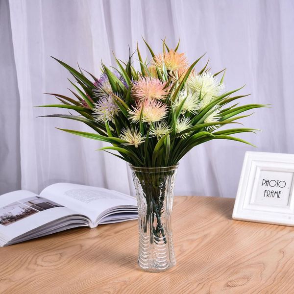 simulation 6 color 7 head plant fake flower green plant flower ball grass ball table table decoration artificial qw10
simulation 6 color 7 head plant fake flower green plant flower ball grass ball table table decoration artificial qw10