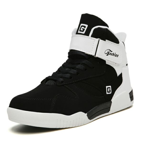 men fashion casual shoes outdoor comfortable white sneakers 2018 new autumn winter popular hight-walking shoes high quality, Black
men fashion casual shoes outdoor comfortable white sneakers 2018 new autumn winter popular hight-walking shoes high quality, Black