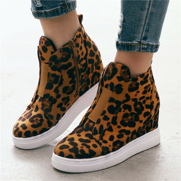 winter women ankle boot snake sneakers wedges faux suede slim zipper flats heel height increasing ladies shoes zapatos de mujer mx200508, Black
winter women ankle boot snake sneakers wedges faux suede slim zipper flats heel height increasing ladies shoes zapatos de mujer mx200508, Black