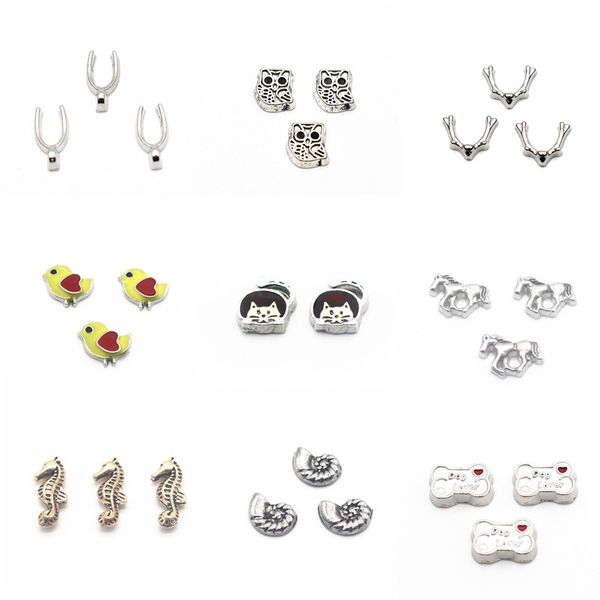 new arrival mix 10pcs/lot animal owl sea horse floating charms living glass floating memory locket charms jewelry, Bronze;silver
new arrival mix 10pcs/lot animal owl sea horse floating charms living glass floating memory locket charms jewelry, Bronze;silver
