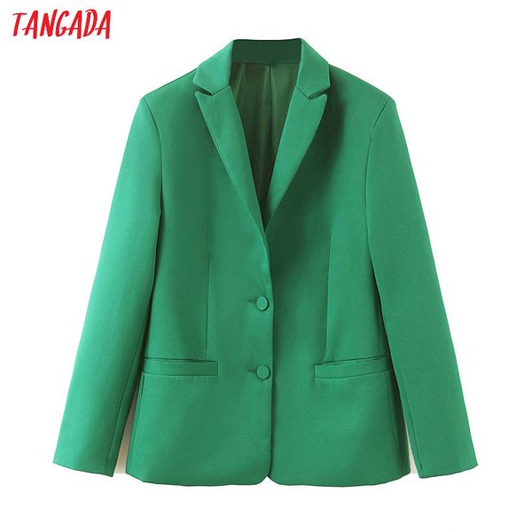 tangada women green suit blazer jacket designer 2019 new arrival female work business blazer pockets outwear sl117, White;black
tangada women green suit blazer jacket designer 2019 new arrival female work business blazer pockets outwear sl117, White;black