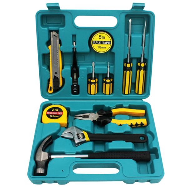 home tool set repair tool kit 12pcs/set multi ferramentas hardware greentool box hand set screwdriver bits
home tool set repair tool kit 12pcs/set multi ferramentas hardware greentool box hand set screwdriver bits