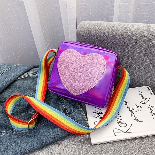 2020 korean new style children bag fashion laser love mini girl crossbody bag
2020 korean new style children bag fashion laser love mini girl crossbody bag