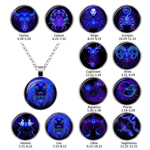 2019 new fashion galaxy 12 constellation design zodiac sign horoscope astrology pendant necklace for women men glass cabochon, Silver
2019 new fashion galaxy 12 constellation design zodiac sign horoscope astrology pendant necklace for women men glass cabochon, Silver