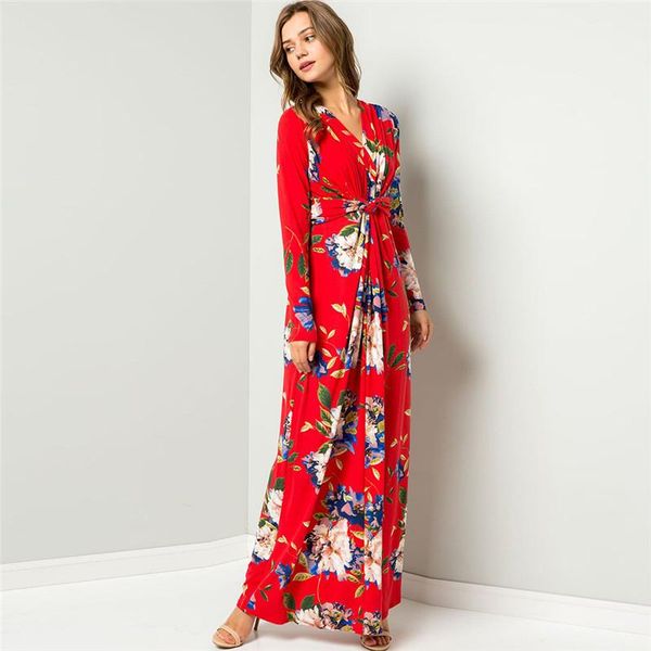 с длинным рукавом v образным вырезом повседневные длинные платья свободные женская одежда осень женские дизайнерские платья флора печатных, Black;gray
с длинным рукавом v образным вырезом повседневные длинные платья свободные женская одежда осень женские дизайнерские платья флора печатных, Black;gray