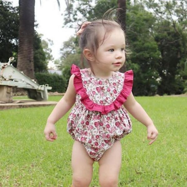 infant newborn baby girls red rompers flower ruffles baby jumpsuit summer sleeveless baby girls costumes clothes, Blue
infant newborn baby girls red rompers flower ruffles baby jumpsuit summer sleeveless baby girls costumes clothes, Blue