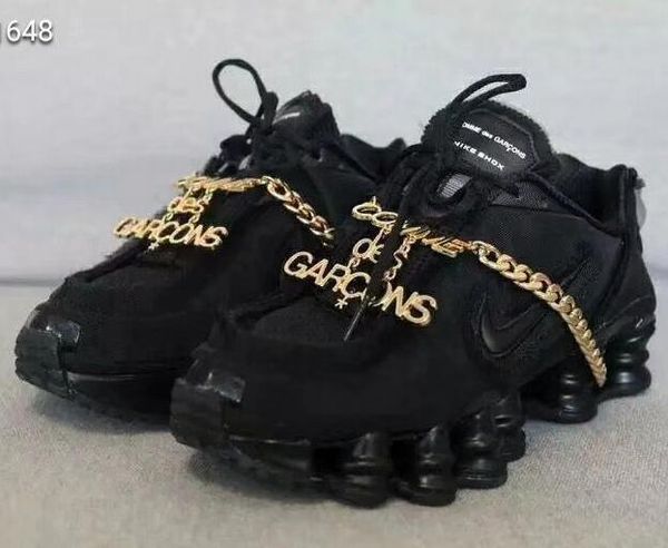 designer shoes garons shox tl 2019 cdg kawakubo 13-column retro avant-garde suspension air column cj0546-100 13, Black
designer shoes garons shox tl 2019 cdg kawakubo 13-column retro avant-garde suspension air column cj0546-100 13, Black