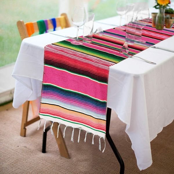 мексиканский серапе полосатый таблица runner красочный платок для свадьбы fiesta decor партии
мексиканский серапе полосатый таблица runner красочный платок для свадьбы fiesta decor партии
