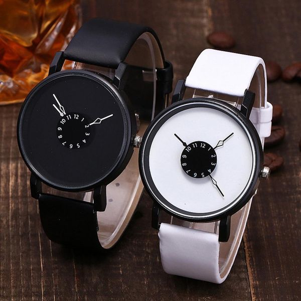 fashion simple vintage minimalist watches round dial faux leather strap arabic number quartz wrist watch, Slivery;brown
fashion simple vintage minimalist watches round dial faux leather strap arabic number quartz wrist watch, Slivery;brown