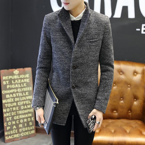 men's wool & blends autumn 2021 korean men trench coat fashion brand slim turn-down collar fleece lined jackets plus size 5xl warm outw, Black
men's wool & blends autumn 2021 korean men trench coat fashion brand slim turn-down collar fleece lined jackets plus size 5xl warm outw, Black