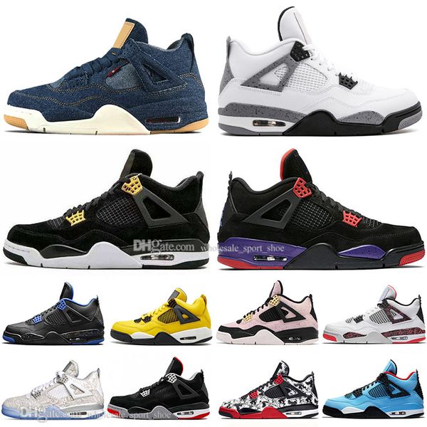 bred 4 iv 4s what the cactus jack laser wings mens basketball shoes denim blue pale citron men sport designer sneakers 36-47, White;red
bred 4 iv 4s what the cactus jack laser wings mens basketball shoes denim blue pale citron men sport designer sneakers 36-47, White;red