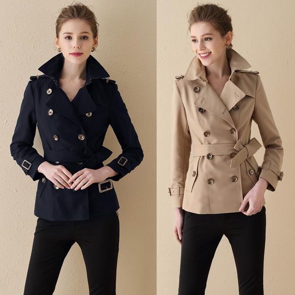 2019 autumn winter new women trench coat slim fashion long sleeve double-breasted solid color windbreaker female s xxl, Tan;black
2019 autumn winter new women trench coat slim fashion long sleeve double-breasted solid color windbreaker female s xxl, Tan;black