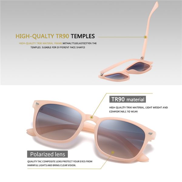 aofly brand design polarized sunglasses women men fashion tr90 flexible frame ladies square sun glasses driving zonnebril heren y200619, White;black
aofly brand design polarized sunglasses women men fashion tr90 flexible frame ladies square sun glasses driving zonnebril heren y200619, White;black