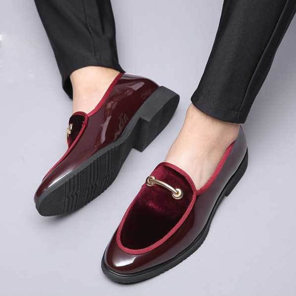 men formal shoes spring fashion pointed toe business shoes men loafers casual leather plus size 38-48, Black
men formal shoes spring fashion pointed toe business shoes men loafers casual leather plus size 38-48, Black