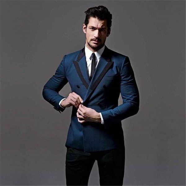 double-breasted mens wedding tuxedos dark blue groom groomsmen tuxedos man blazers jacket excellent 2 piece suit(jacket+pants+tie) 1472, Black;gray
double-breasted mens wedding tuxedos dark blue groom groomsmen tuxedos man blazers jacket excellent 2 piece suit(jacket+pants+tie) 1472, Black;gray