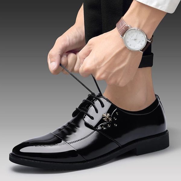 men's wedding shoes, spring shoes, new casual shoes, men's british and korean models, black fashion, business shoes
men's wedding shoes, spring shoes, new casual shoes, men's british and korean models, black fashion, business shoes