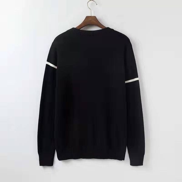 2020 new fashion men sweater long sleeve casual pullover male autumn round neck patchwork knitted sweaters outwear 8j0618, White;black
2020 new fashion men sweater long sleeve casual pullover male autumn round neck patchwork knitted sweaters outwear 8j0618, White;black