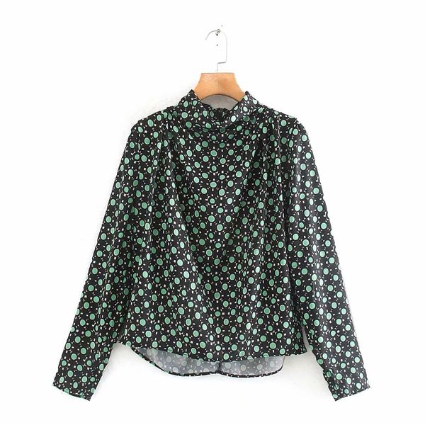 new women vintage pleats stand collar print business shirts office lady wear casual smock blouses chic chemise shirt ls6132, White
new women vintage pleats stand collar print business shirts office lady wear casual smock blouses chic chemise shirt ls6132, White