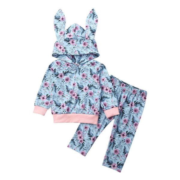 Autumn Infant Baby Girl Winter Clothes Floral Hoodie Tops+Pants Spring Easter Bunny Outfits Set
Autumn Infant Baby Girl Winter Clothes Floral Hoodie Tops+Pants Spring Easter Bunny Outfits Set