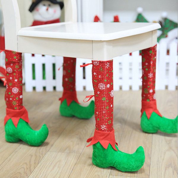 1pc table leg chair foot covers santa claus navidad 2018 christmas decoration for home chair table cover decor new year supplies
1pc table leg chair foot covers santa claus navidad 2018 christmas decoration for home chair table cover decor new year supplies