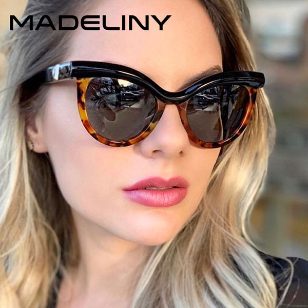 madeliny vintage cat eye sunglasses women oversized round sun glasses female classic half frame eyewear uv400 ma583, White;black
madeliny vintage cat eye sunglasses women oversized round sun glasses female classic half frame eyewear uv400 ma583, White;black