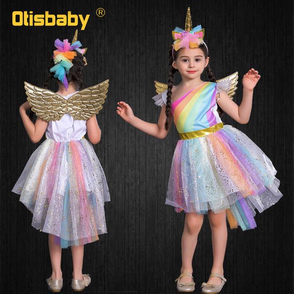 child halloween girls pony ball gown infant rainbow voile unicorn dress kids horse clothes girl angel unicorn wing + headband, Red;yellow
child halloween girls pony ball gown infant rainbow voile unicorn dress kids horse clothes girl angel unicorn wing + headband, Red;yellow