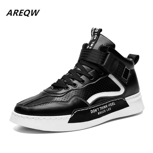 2019 men's shoes korean sports and leisure men's shoes wild white breathable waterproof walking, Black
2019 men's shoes korean sports and leisure men's shoes wild white breathable waterproof walking, Black