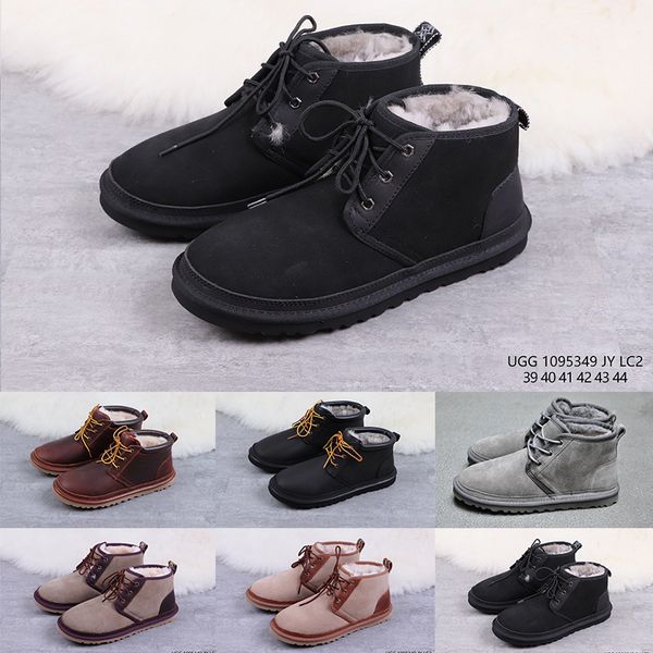 men boots neumel suede winter boots australia wool shoe women men's classic boots newm series straps casual warm mini boot with box, Black
men boots neumel suede winter boots australia wool shoe women men's classic boots newm series straps casual warm mini boot with box, Black