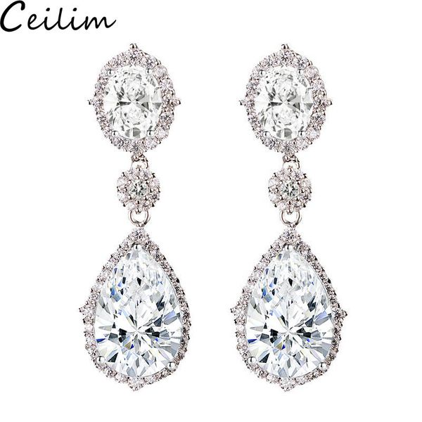 fashion big water drop designer earrings with cubic zirconia classic silver color wedding bridal long dangle earrings jewelry for brides
fashion big water drop designer earrings with cubic zirconia classic silver color wedding bridal long dangle earrings jewelry for brides