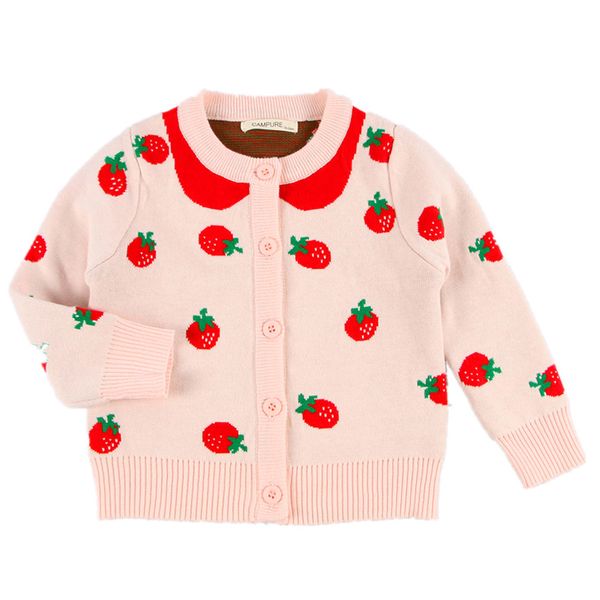 Toddler Baby Girl Cardigan Jackets Winter Coat Long Sleeves Strawberry Print Knit Sweater Kids Autumn Clothes
Toddler Baby Girl Cardigan Jackets Winter Coat Long Sleeves Strawberry Print Knit Sweater Kids Autumn Clothes