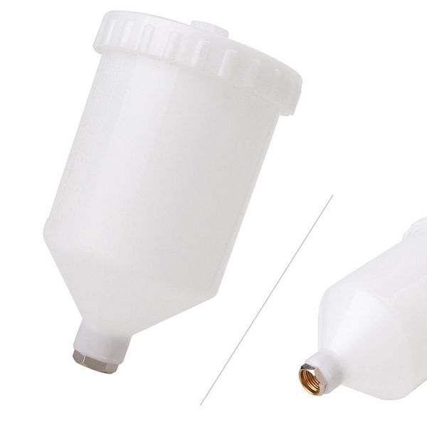 waerta 600ml plastic spray paint pot sprayer cup air gravity feed fastmover thread connector for spray gun tools
waerta 600ml plastic spray paint pot sprayer cup air gravity feed fastmover thread connector for spray gun tools