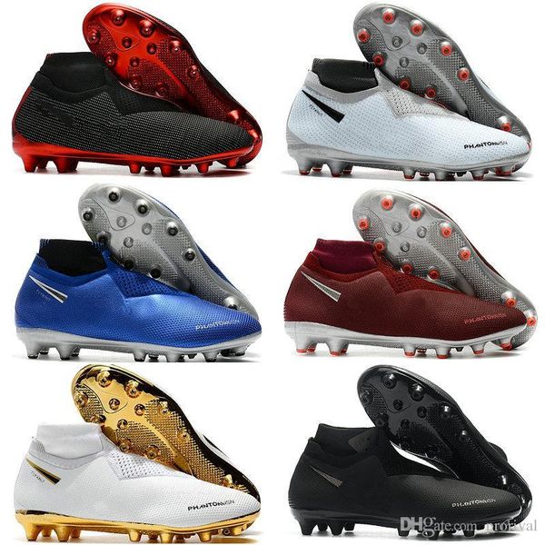 Mens Soccer Cleats Phantom VSN Elite DF AG sock Outdoor Soccer Shoes x EA Sports Phantom Vision Football Boots Scarpe calcio Size 39-45
Mens Soccer Cleats Phantom VSN Elite DF AG sock Outdoor Soccer Shoes x EA Sports Phantom Vision Football Boots Scarpe calcio Size 39-45