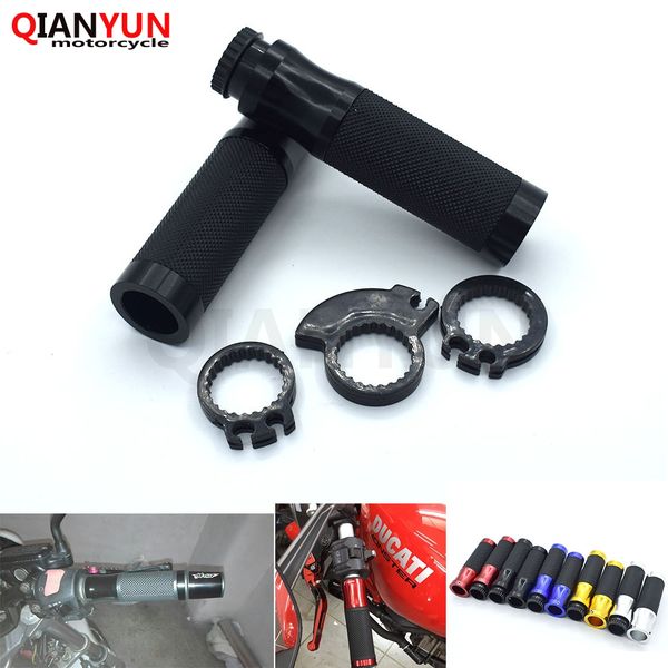 cnc 7/8" universal motorcycle handlebar grips dirt bike handle hand bar for fz1 fz6 fazer fz8 xj6 mt-07 mt-09 mt09 black
cnc 7/8" universal motorcycle handlebar grips dirt bike handle hand bar for fz1 fz6 fazer fz8 xj6 mt-07 mt-09 mt09 black