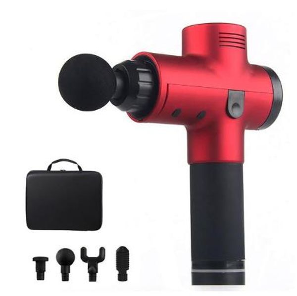 rechargeable muscle massage gun high power helps relieve muscle soreness and stiffness with 4 heads storage box
rechargeable muscle massage gun high power helps relieve muscle soreness and stiffness with 4 heads storage box