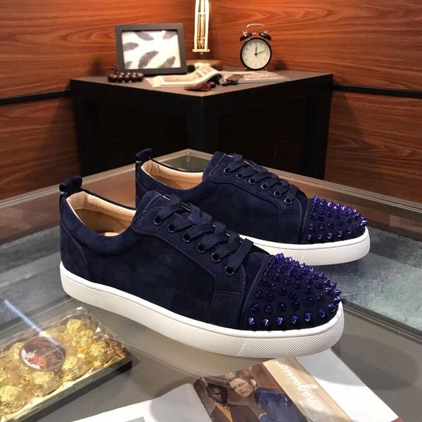 fashion casual shoes brand new run away blue suede studded spikes shoes low come with box size 38-44 brand new, Black
fashion casual shoes brand new run away blue suede studded spikes shoes low come with box size 38-44 brand new, Black