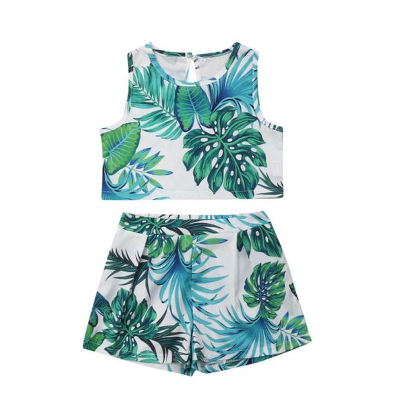 toddler kids baby girls clothes leaves sleeveless +shorts sunsuit 2pcs fashion baby-girls casual summer outfits set, Pink;blue
toddler kids baby girls clothes leaves sleeveless +shorts sunsuit 2pcs fashion baby-girls casual summer outfits set, Pink;blue