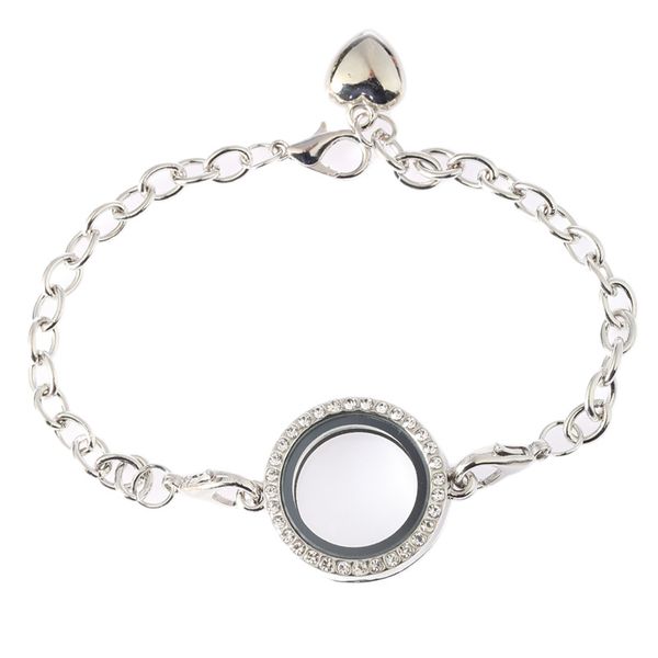 floating lockets glass p frame charm bracelets with crystals magnetic floating link chains heart jewelry ing, Golden;silver
floating lockets glass p frame charm bracelets with crystals magnetic floating link chains heart jewelry ing, Golden;silver