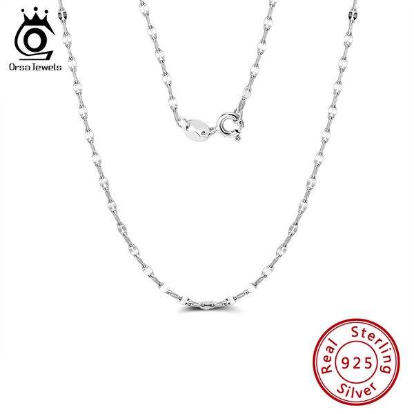 orsa jewels pure 925 sterling silver necklace chain women starry chain simple fashion jewelry necklace match accessory sc26
orsa jewels pure 925 sterling silver necklace chain women starry chain simple fashion jewelry necklace match accessory sc26