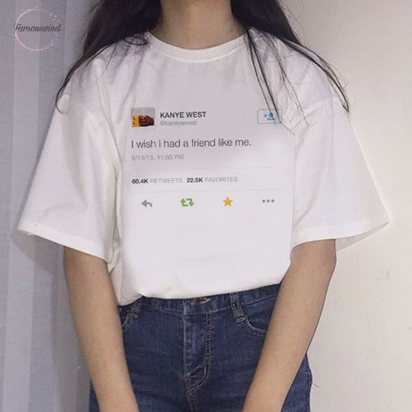 new i a friend me письмо печати женского лето большого размер s 2xl имел моды harajuku топов японской футболочки, White
new i a friend me письмо печати женского лето большого размер s 2xl имел моды harajuku топов японской футболочки, White