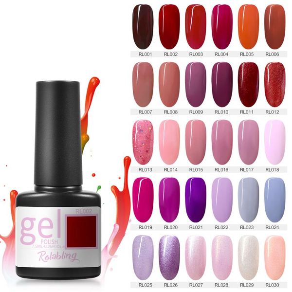 rolabling 7.5ml gel nail polish semi permanent uv nail gel long lasting manicure soak off art varnish base coat, Red;pink
rolabling 7.5ml gel nail polish semi permanent uv nail gel long lasting manicure soak off art varnish base coat, Red;pink