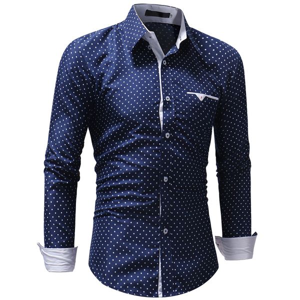 3xl men's autumn casual formal polka dot slim fit long sleeve dress shirt male star print modis mens shirts white blue top, White;black
3xl men's autumn casual formal polka dot slim fit long sleeve dress shirt male star print modis mens shirts white blue top, White;black