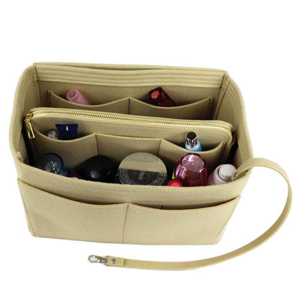 portable felt cosmetic bag household middle wash bag outdoor travel multi-function storage #rg
portable felt cosmetic bag household middle wash bag outdoor travel multi-function storage #rg